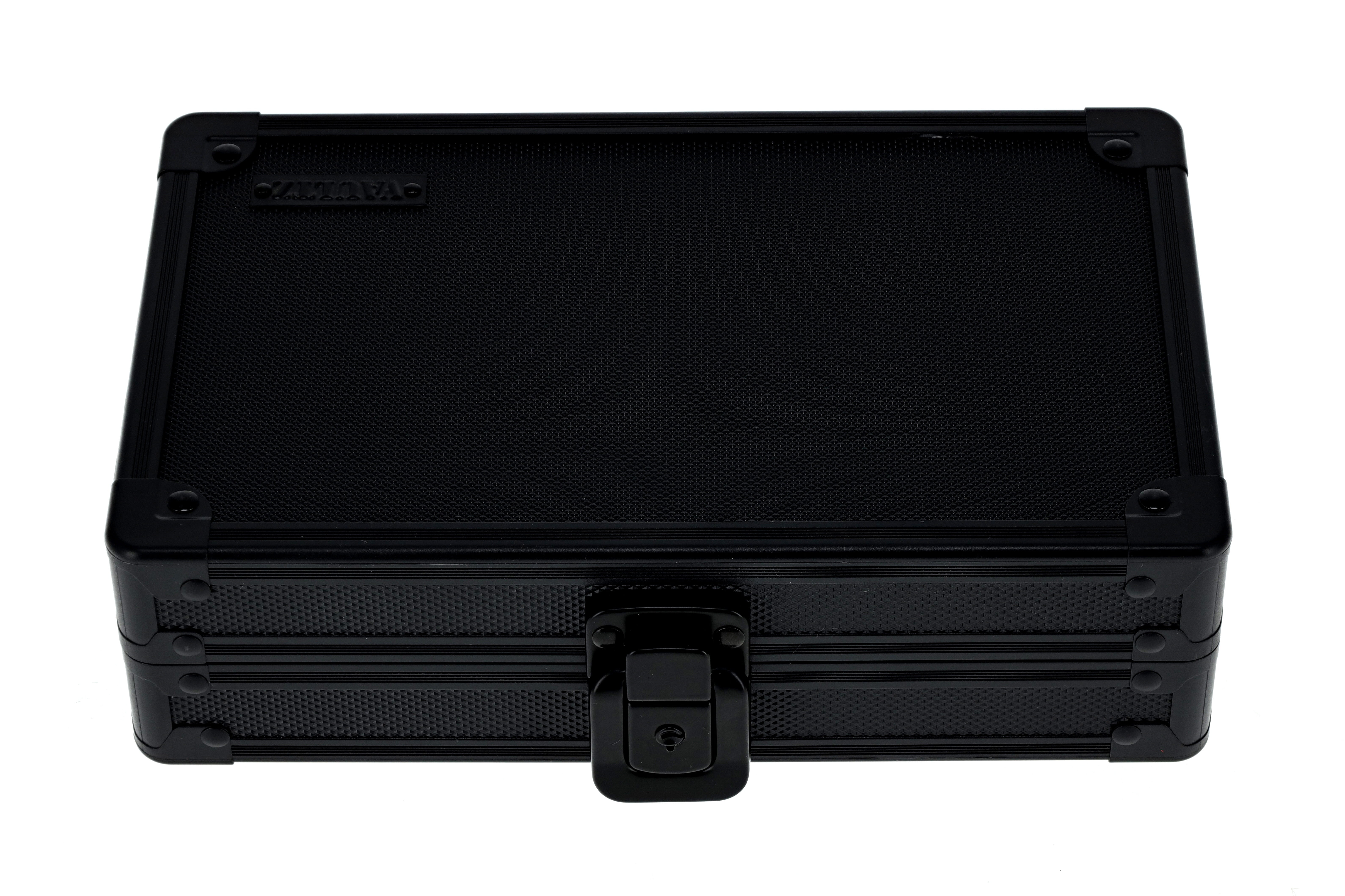 The Vaultz Locking Supplies and Pencil Box- Black Box - Walmart.com