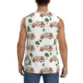 thumbnail image 4 of Pofeuu Camp Van Print Men's Muscle T-Shirt, Sleeveless, Muscle Tank, Classic Muscle Tee Top For Men Casual Sleeveless Muscle T-Shirt Trendy Clothes-Medium, 4 of 7