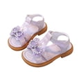 thumbnail image 6 of KPOPLK Girls Sandals with Adjustable Straps Open-Toe Summer Outdoor Sport Sandals for Toddler/Little/Big Kid Size 12,Purple, 6 of 6
