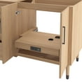 thumbnail image 5 of Fresca Fcb4472 Sawyer 72" Double Free Standing Vanity Cabinet Only - Sunburst Oak, 5 of 7