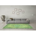 thumbnail image 3 of Ahgly Company Indoor Rectangle Abstract Light Blue Contemporary Area Rugs, 2' x 3', 3 of 4