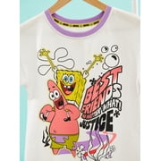 Spongebob X Justice Girls Oversized Tee, Sizes XS - XLP