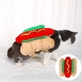 thumbnail image 1 of Dog Jacket with Hoodie Dog Clothes for Medium Dogs Boy Pet Clothes Hangers and Rack Hot Dog Pet Small And Medium Sized Cat And Dog Hot Dog Shape Can Be Used For Pet, 1 of 7