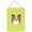 Lime Green, variant on Checkerboard Lime Green Papillon Wall and Door Hanging Prints