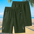 thumbnail image 2 of Thousandth Athletic Shorts Men Casual Plain Quick Dry Running Biker Shorts Breathable Durable Summer Shorts for Men Tennis Basketball Hiking, 2 of 9