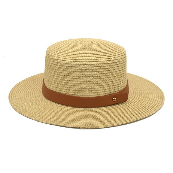 LEKODE Fishing Hat for Men Straw Hats for Women Sunhat Women Sun Hat Beach Hats for Men Wide Brim Hats for Women Bucket Hat Beige One Size