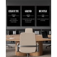 thumbnail image 7 of SHENIFY Black Inspirational Wall Art 16x24in3pcs Black Framed letter Decor Bedroom Prints Ready To Hang for Bedroom, 7 of 7