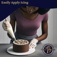 thumbnail image 4 of FromJennWithLove 9x2 Inch Cake Dummy - Styrofoam Dummy Cake for Creative Bakers, Durable & Strong Cake Dummy for Icing Practice and Fondant Placement, Ideal for Professional and Beginner Bakers, 4 of 7