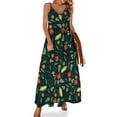 thumbnail image 1 of Vestido sin mangas Veggies vestidos de mujer elegantes conjuntos de mujer vestidos para mujer, 1 of 7