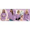 thumbnail image 5 of Rosvigor Sweatshirts for Women Henley Shirts Casual Long Sleeve Ribbed Tunic Button Up Tops, 5 of 6