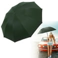 thumbnail image 5 of SeekLGT Extra Large Golf Umbrella, UPF 50+ blue Coating, Double Canopy Vented Windproof Waterproof Umbrella for Rain and Sun, Automatic Open Close, 1pc, 5 of 9