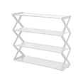 thumbnail image 1 of Kitchen Gadgets 4 Tier Shoe Rack Organizer Easy To Install And Space Saving Shoes Organizer Standing Shoes Rack with Sturdy Frame Shoe Rack for Closet Entryway Bedroom Floor Plastic ** (Clearance), 1 of 9