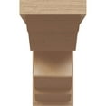 thumbnail image 2 of 7"W x 21"D x 14"H Classic Sheridan Rough Cedar Woodgrain TimberThane Corbel, Primed Tan, 2 of 6