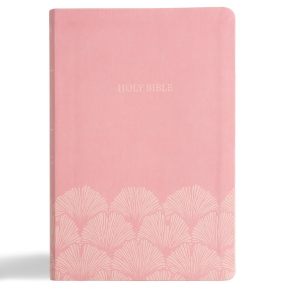 NASB Large Print Thinline Bible, Value Edition, Soft Pink Leathertouch, (Hardcover)