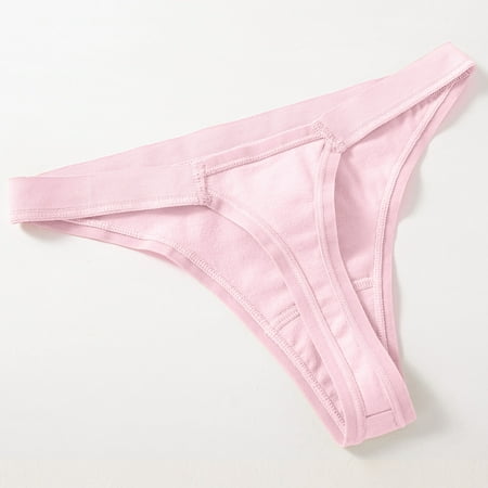 

Gubotare Women S Panties Out Underwear Panties Lace Sexy Crochet Lace Up For Women Panty Hollow Pink XS