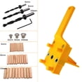 thumbnail image 1 of WREESH Guide de Perçage à Main pour Menuiserie, Cheville en Bois, Perçage, Scie à Trous, 1 of 2