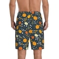 thumbnail image 6 of KLL Pumpkin for Men's 1-Pack Shorts,Sleep Pajama Shorts for Men Soft Pj Shorts Men's Pajama Bottoms Sleepwear -Small, 6 of 7