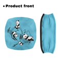 thumbnail image 2 of HELLHERO Panda Note Rollator Seat Cover and Seat & Back Cover for Seniors Non-Slip Cover Lightweight Fit Walkers, 2 of 7
