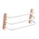 thumbnail image 4 of Barra para colgar toallas de 60 cm de largo, soporte para toallas para pared de baño o aseo. tres capas, 4 of 9