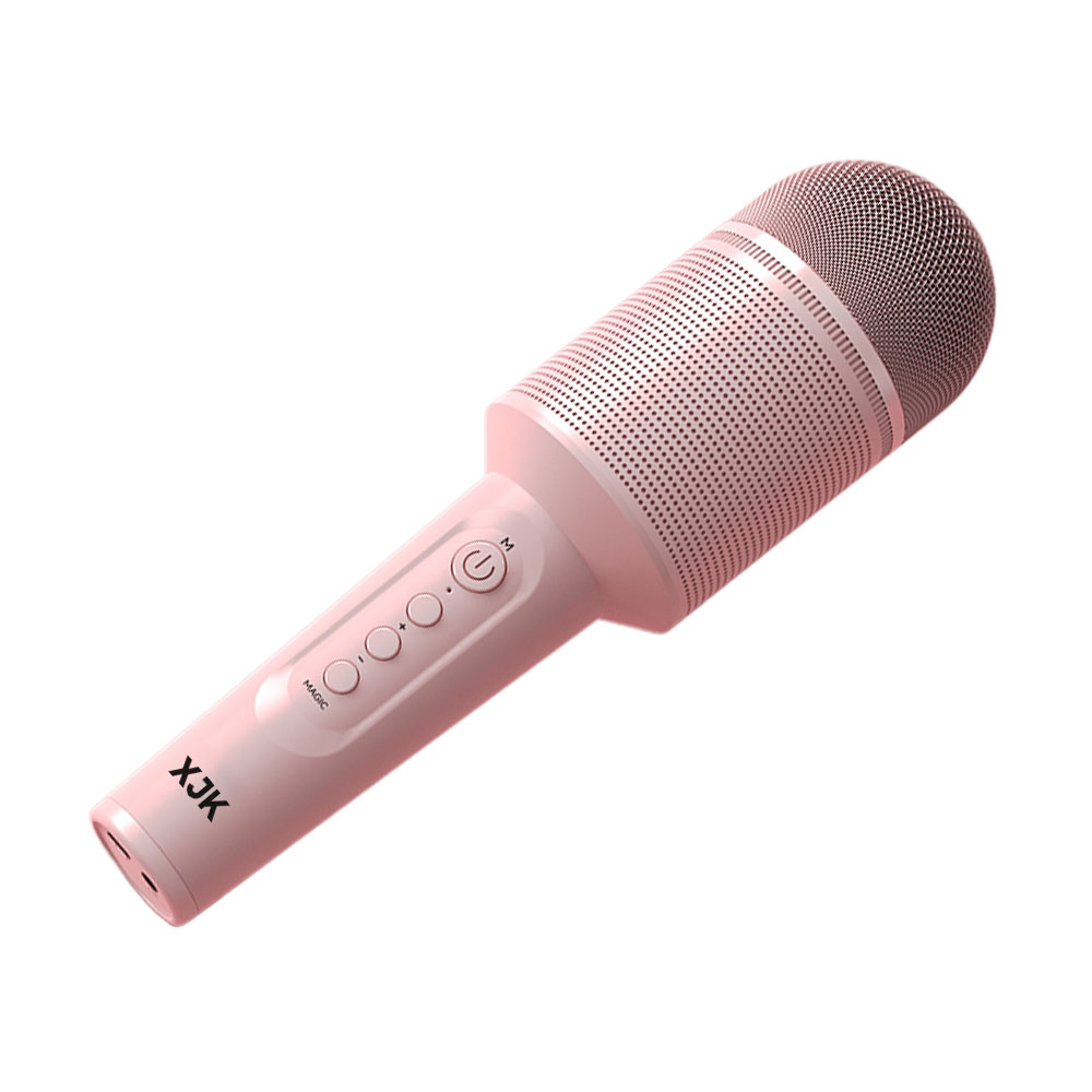 XJK Microphones, Wireless Microphones, Karaoke Dynamic Microphone for Speakers with Rechargeable Receiver(Work 6hs), for Singing, Party, Wedding, DJ, Speech