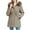 Khaki 01, variant on Parkas Jackets for Women Thicken Warm Faux-fur Tirm Hooded Long Parka Coat with Pockets Winter Puffer Outerwear (XL, Khaki 01)