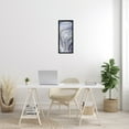 thumbnail image 2 of Stupell Industries Agate Crystal Pattern Abstract Design Abstract Painting Black Framed Art Print Wall Art, 10 x 24, 2 of 9