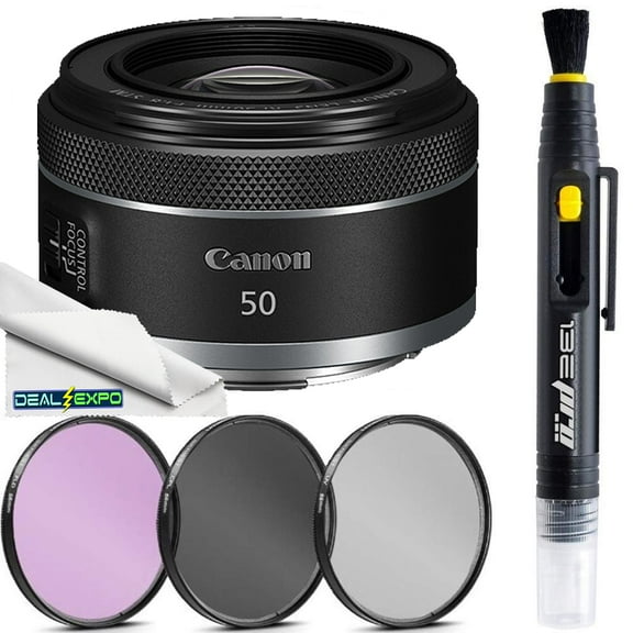 Canon RF 50mm f/1.8 STM Lens   Deal Expo Kit