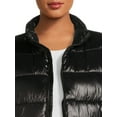 Time and Tru Women's and Women's Plus Puffer Jacket, Sizes S3X