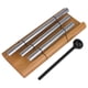 thumbnail image 1 of Campanillas de viento Woodstock Zenergy Trio plateadas de 7,7 cm, 1 of 6
