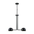 thumbnail image 5 of Chandelier 4 Light Matte Black Metal     -Traditional Installation Capital Lighting 433141Mb, 5 of 6