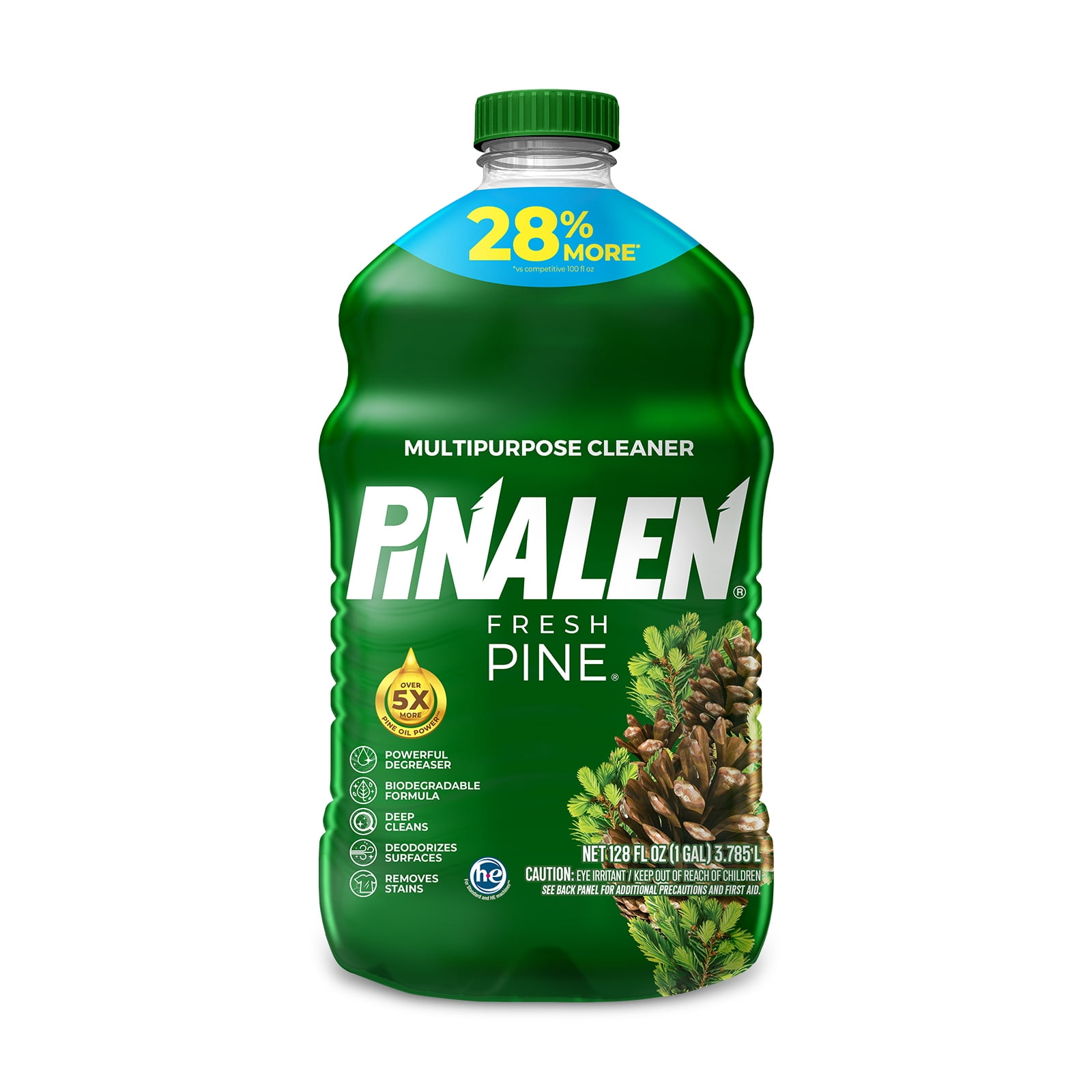 PINALEN® Original Fresh Pine Multipurpose Cleaner, 128 fl.oz with 5X