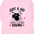 thumbnail image 4 of Inktastic Future Drummer Kid Loves Drums Boys or Girls Long Sleeve Toddler T-Shirt, 4 of 5