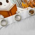 thumbnail image 4 of jejeloiu Kawaii Halloween Ghost Curtains and Drapes,Autumn Fall Maples Black Out Curtains,Cartoon Pumpkin Lantern Curtains Pack of 2 (52x63 Each) For Child,Luxury Bedroom Decor, 4 of 6