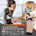 thumbnail image 2 of TERGAYEE Heat and Slip Resistant Silicone Oven Mitts,Soft Lining Silicone Oven Gloves,Kitchen Cooking Silicone Microwave Oven Gloves for Cooking,BBQ,Kitchen Mitt Potholders, 2 of 9