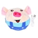thumbnail image 1 of Jumping Plush Toys Adorable Animals Squeaky Jumping Toys Multifunctional Interactive Baby Voice Toys for Infants Toddlers Blue Pig, 1 of 4