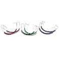 thumbnail image 5 of 1 par falsos soportes soportes coloridos para los dientes alambres de metal temporales soporte de metal ligaduras ortodoncias lazos dentales, 5 of 5