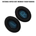 thumbnail image 3 of Kearding Almohadillas para auriculares Cojines para auriculares Reemplazo de auriculares para Bose QC35 Type9 NO9, 3 of 6