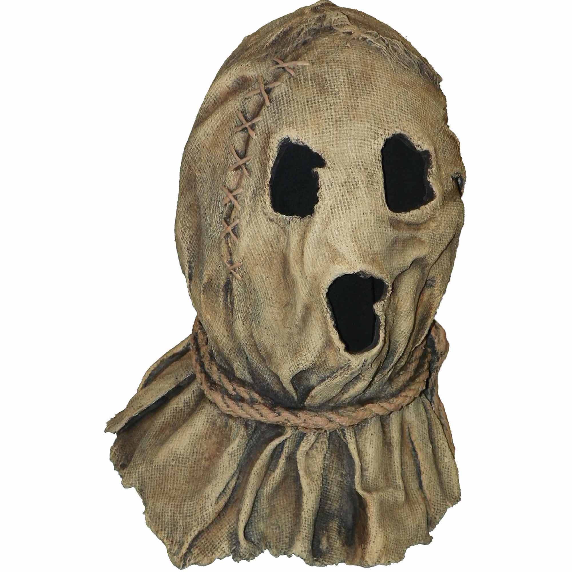 Dark Night Scarecrow Latex Mask Adult Halloween Accessory
