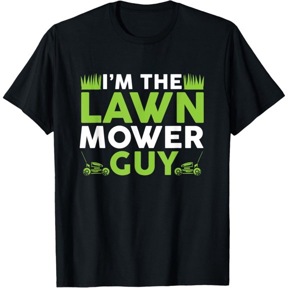Lawn Mowing Shirt Lawn Mower Men Lawn Care Lawnmower T-Shirt