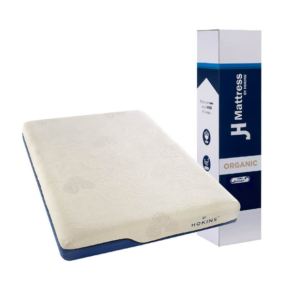 Hokins | Colchón Organic Mattress | Tecnología Espuma Viscoelástica Memory Foam (individual)