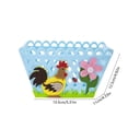 thumbnail image 3 of Fwttom Easter Decorations Easter Felts Baskets Candy Baskets Decorative Storage Boxes For Easter Eggs, 3 of 6