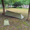 thumbnail image 4 of Ultralight Camping Tent Waterproof 1 Person Shelter Survival easy for Mountaineering Beach Fishing Backpacking Hiking , Green, 4 of 10