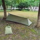 thumbnail image 4 of Bolsa de dormir portátil shamjiam de supervivencia verde, 4 of 9