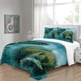 thumbnail image 4 of D Eagle Print Animal Pattern Duvet Cover Settton Duvet Covers, Pillowcases, Hidden Zipper Pcs For Kids Teens, 4 of 5