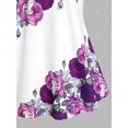 thumbnail image 4 of Camiseta Swing Talla Extra Estampado Rosa Rosegal  Camisetas tallas grandes, 4 of 5