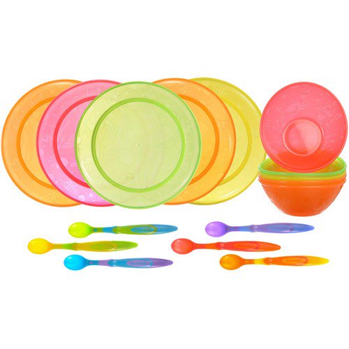 Munchkin Infant and Toddler Feeding Set, BPAFree, 16 Piece