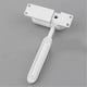 thumbnail image 4 of Automatic door closer, metal mini low noise hidden spring door closer, white, 4 of 5