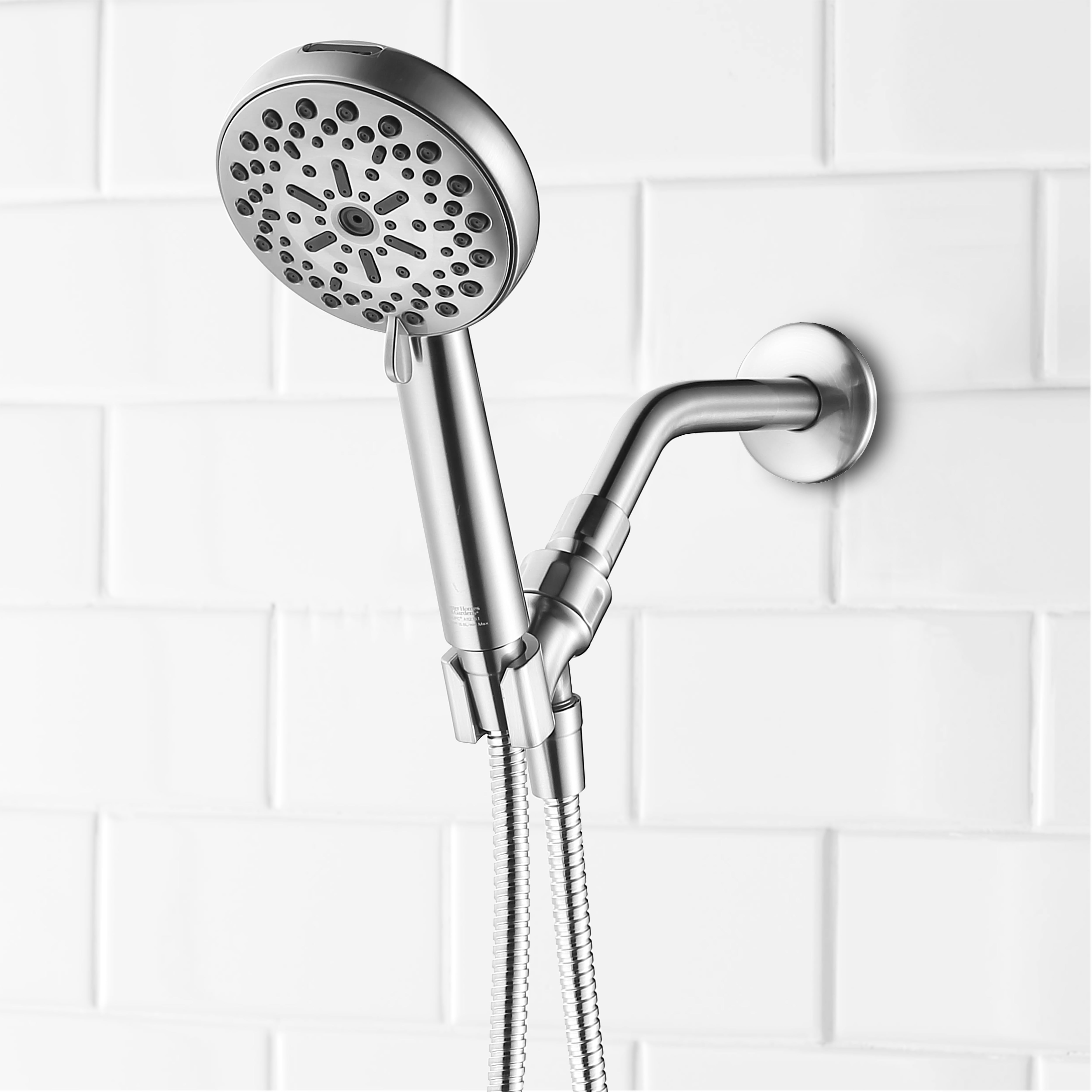 Better Homes & Gardens 8-Function Handshower with Power Spray & Clean Jet in Chrome