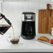 Mr. Coffee 12-Cup Programmable Coffee Maker with Automatic Cleaning Cycle