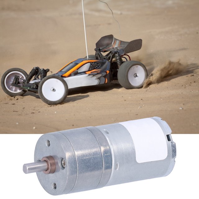 Micro Speed Reduction Geared Motor, 4mm Mini Metal Gearwheel Gear Motor Dual Protection Metal Gear With 1 X Connection Line For Balanced Dual Wheel Vehicles